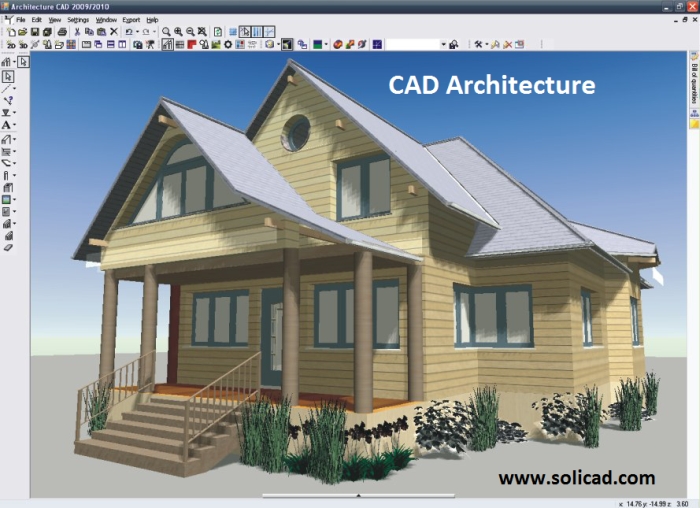 CAD Architecture - designing office SoliCAD, Ltd - machine, energetics, car industry